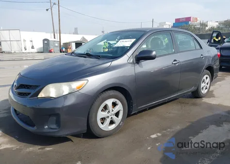 2011 Toyota Corolla Le from USA, damaged, VIN JTDBU4EE1B9124219